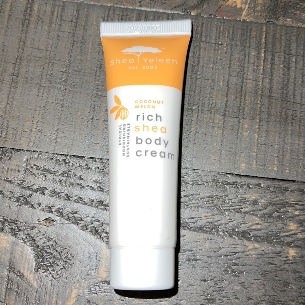 5/$25 Shea Yeleen Coconut Melon Rich‎ Shea Body Cream NEW